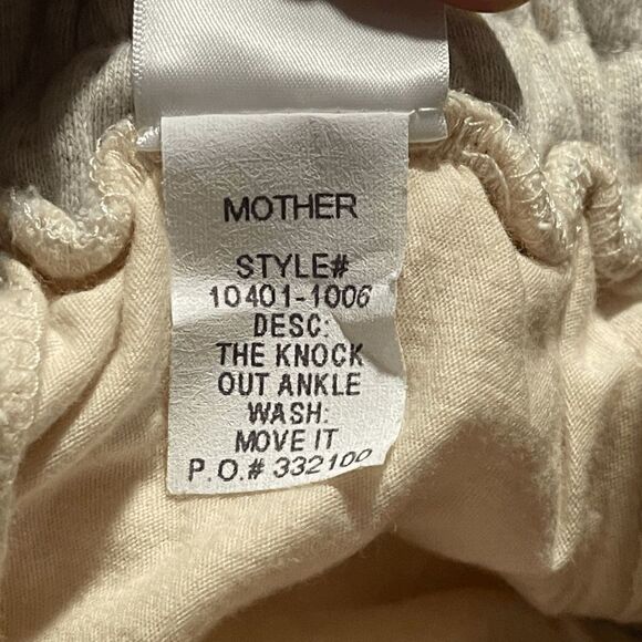 Mother The Bender Womens Ankle Comfy Jogger Pants NWT SZ XL - Picture 2 of 6